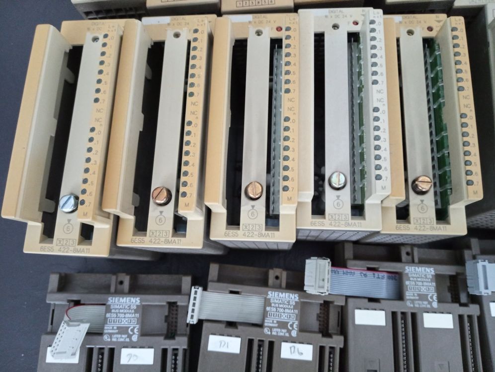 Siemens SIMATIC S5 Rack Karten (konvolut) / 6ES5xxx-xxxx (Gebraucht) in ...