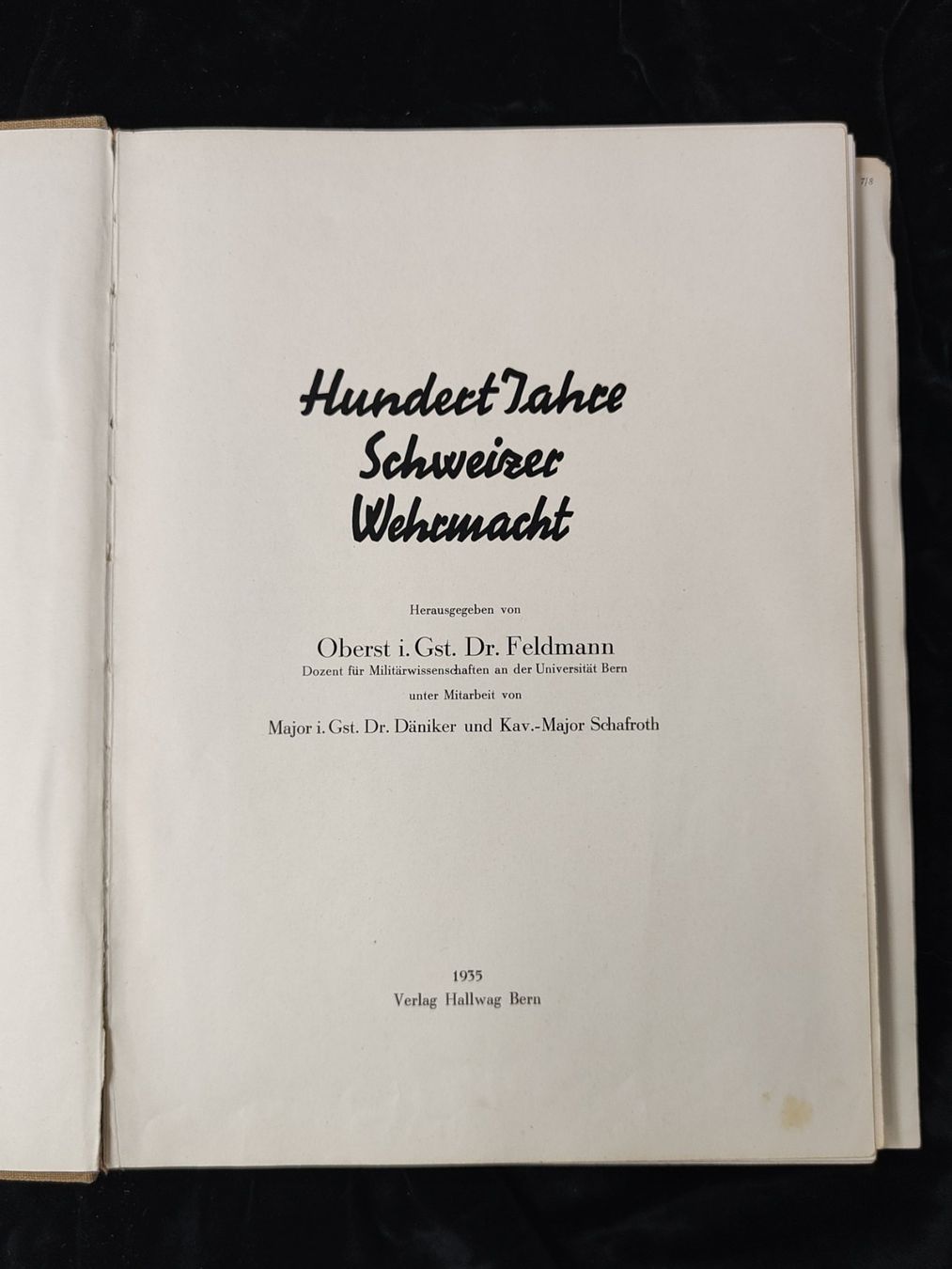 Schweizer Armee Uniformi: Buch, Hundert Jahre Schweizer Wehrmacht – Difettoso da Bauma venduto da SwissMilitaria 3