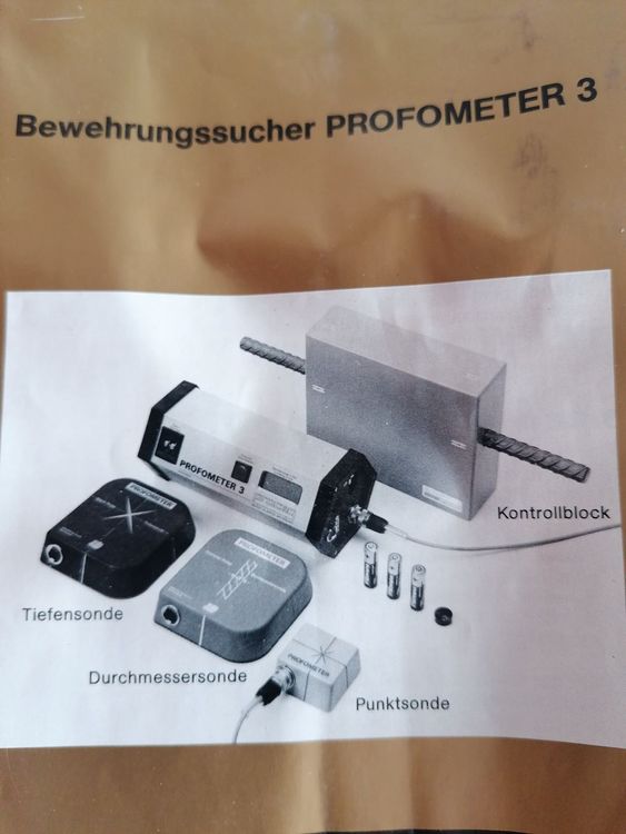 Bewehrungssucher Profometer 3 (Gebraucht) in Wilen b. Wil für CHF 13 ...