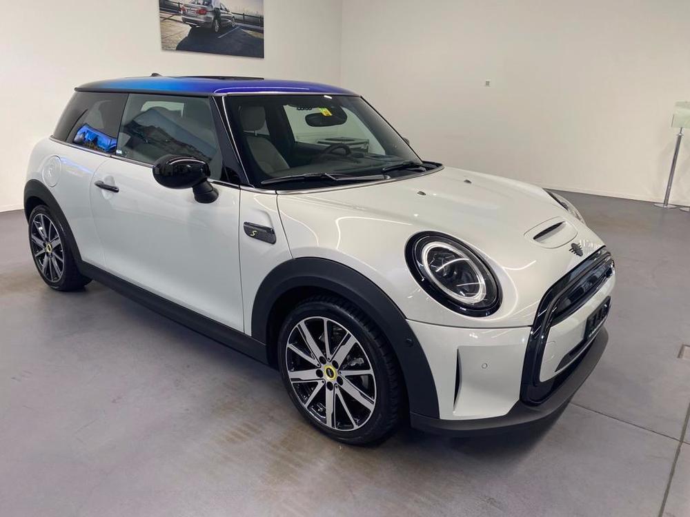 Mini Cooper SE White Silver metallic, Multitone Edition