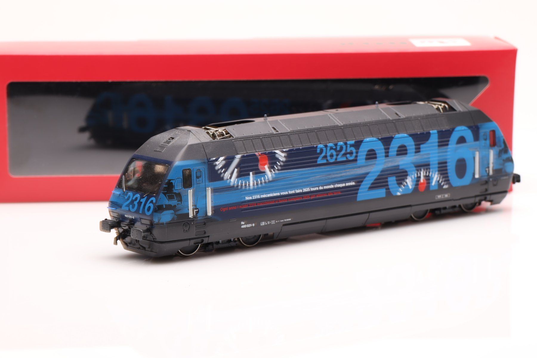 Roco Modelleisenbahnen: Roco SBB Re 460 "Mondaine" DC Digital, H0 – Gebraucht aus Ried (Muotathal) von Modellbahn.swiss