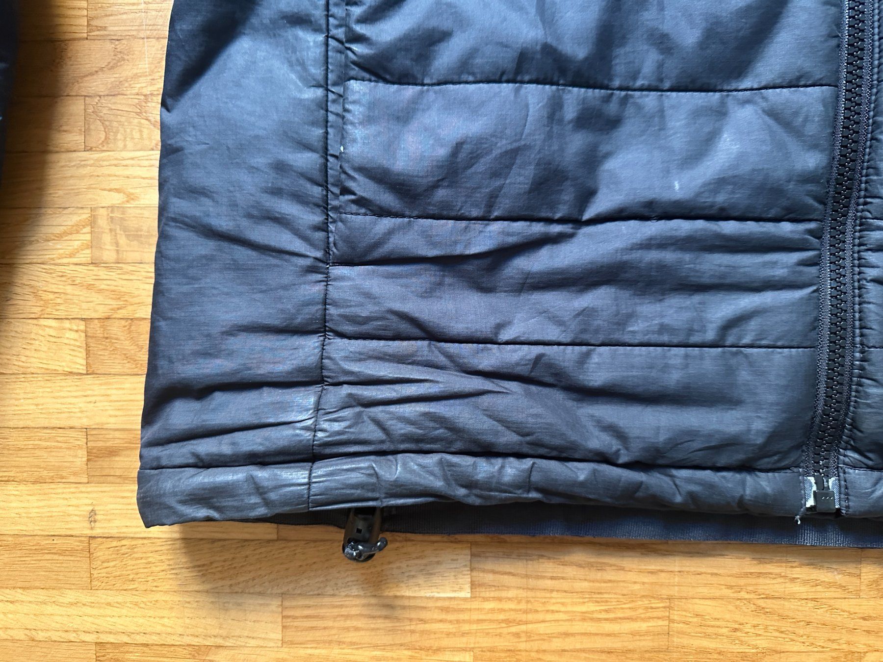 Giacche: Finisterre Nimbus Primaloft Packable Mid-Layer Jacket Black – Usato da Lausanne venduto da brixton 1