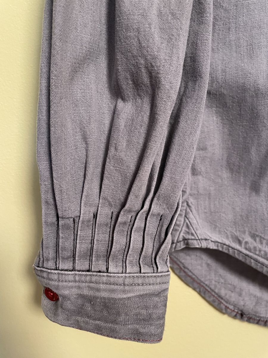 Blusen: Chemise en jeans High Use, taille 34 – Neu (gemäss Beschreibung) aus Vernayaz von Veron1 6