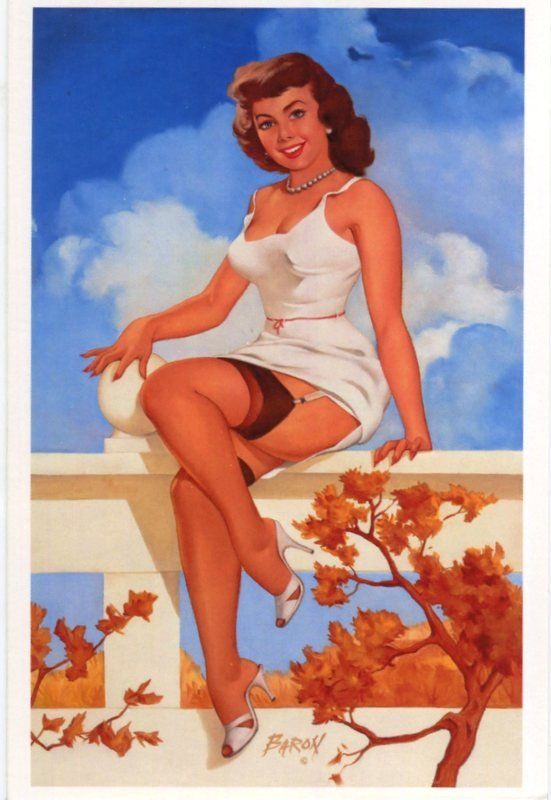 Cartes postales: Postkarte "Pin-up". – Neuf avec emballage d'origine à Basel par Butsch5