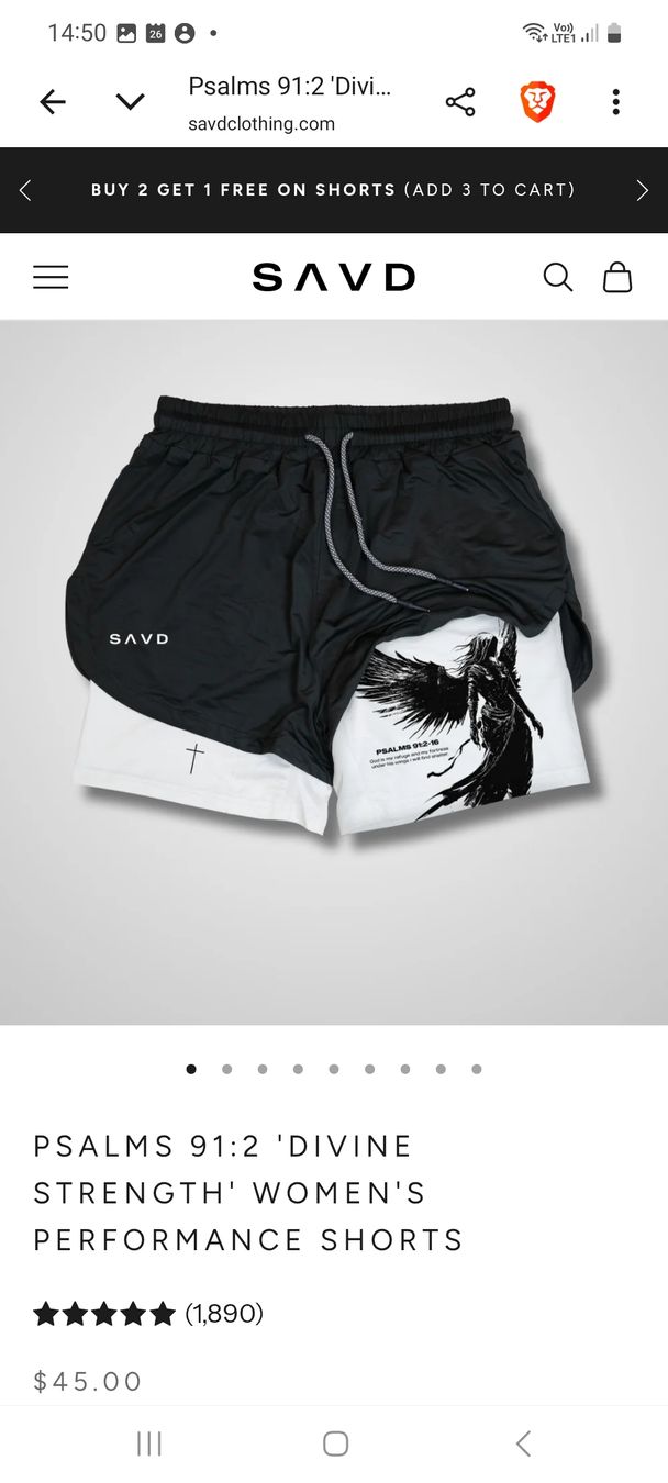 Pantaloni: Performance shorts SAVD – Nuovo (secondo la descrizione) da Sion venduto da aud_7pxl