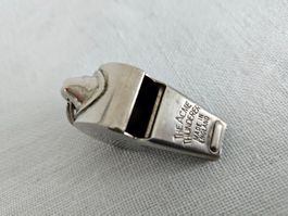 Pfeife ACME Thunderer Metall Made in England guter Zustand