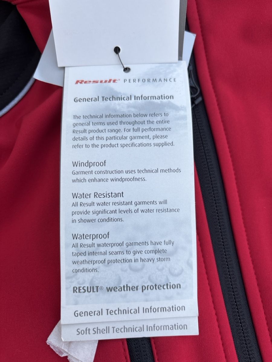 Giacche: Softshell Jacke, NEU, Rot/Schwarz, Grösse L – Nuovo (secondo la descrizione) da Thun venduto da re65ge 3