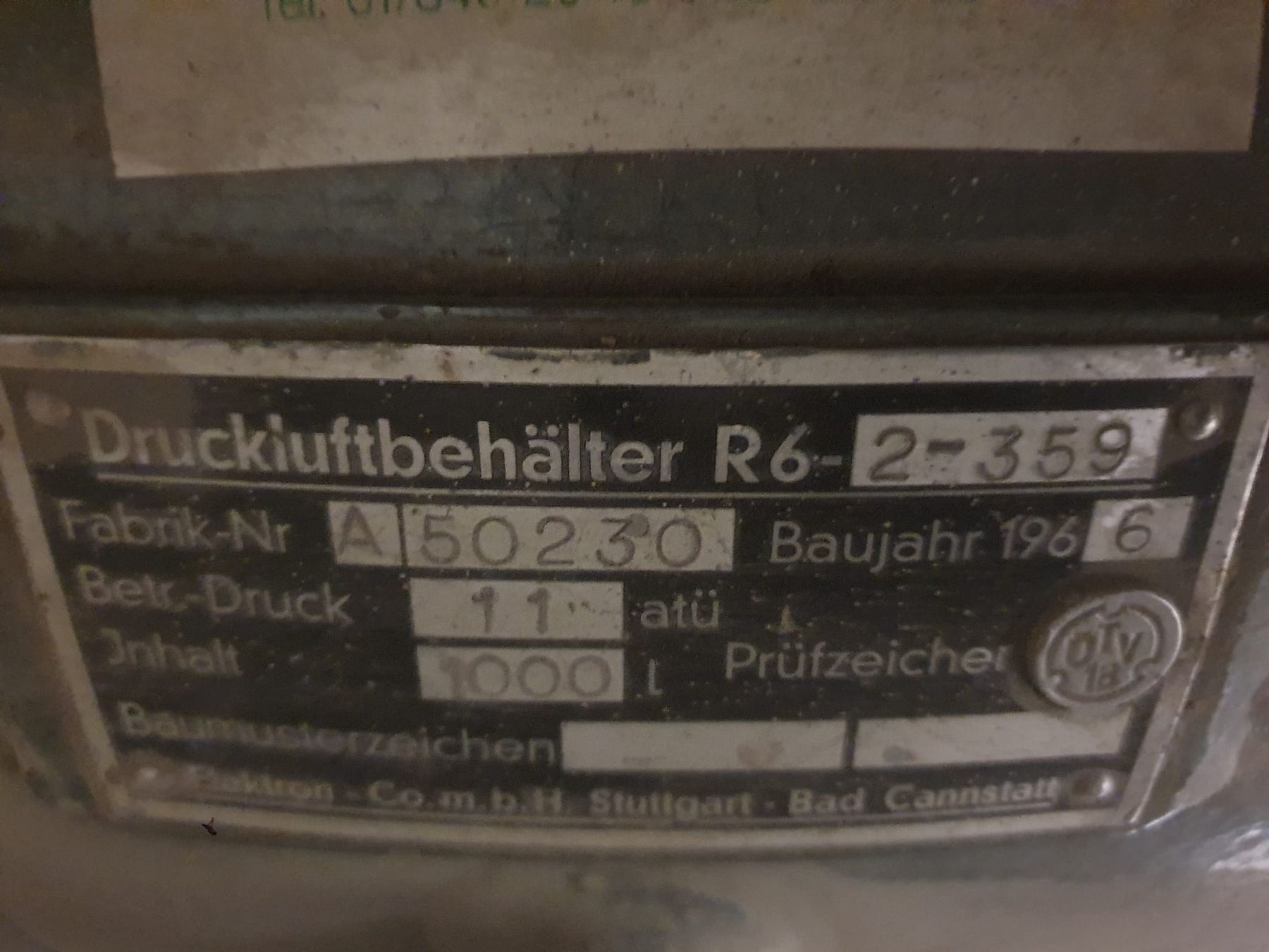 Compressori: Doppelkolbenkompressor Elektron 1000 Liter gebraucht – Usato da Pratteln venduto da Marep 2