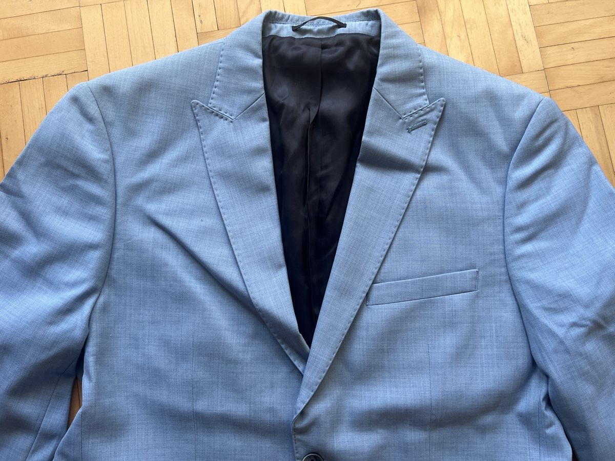 Giacche: Hellblauer Sakko Gr. 50 Top Zustand – Nuovo e nell'imballaggio originale da Schaffhausen venduto da Shiva_70 2