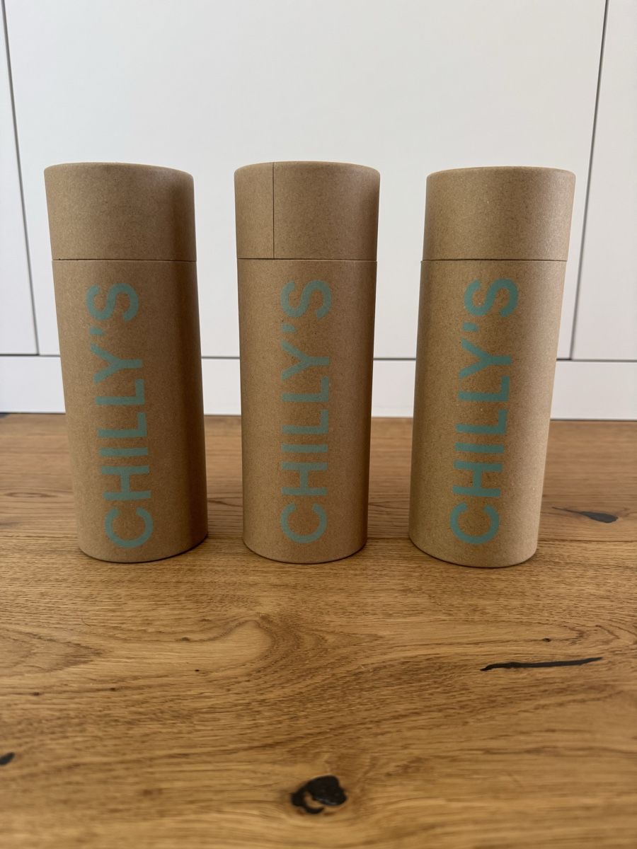 Chilly’s Borracce & Thermos: 3 x original verpackte/ ungebrauchte Chilly Bottle – Nuovo e nell'imballaggio originale da Hausen am Albis venduto da Tuchen83