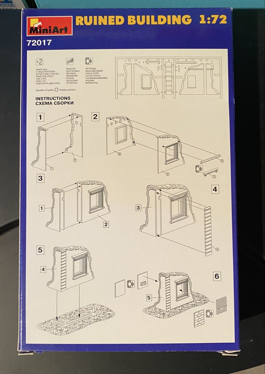 Kit di modellismo & Modellini statici: Ruined Building 1:72, Miniart – Nuovo (secondo la descrizione) da Ramersberg venduto da endbefund13 1