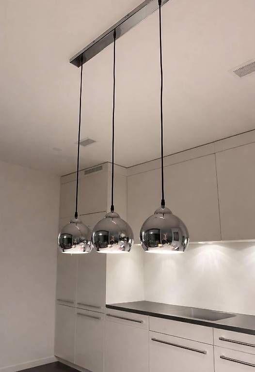 Lustres & lampes de plafonds: Hängelampe silber  – D'occasion à Cham par VStore
