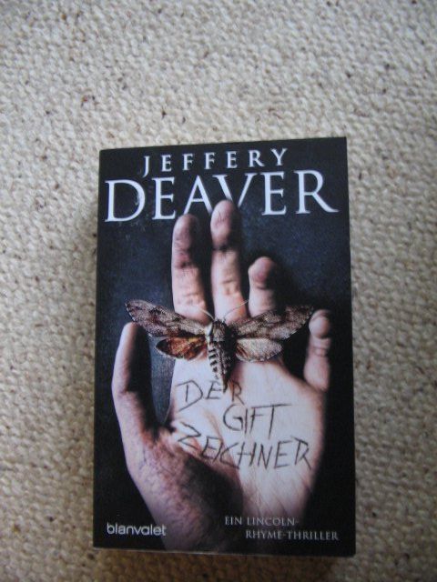 Libri: Der Giftzeichner Jeffery Deaver – Usato da Reitnau venduto da Bab0