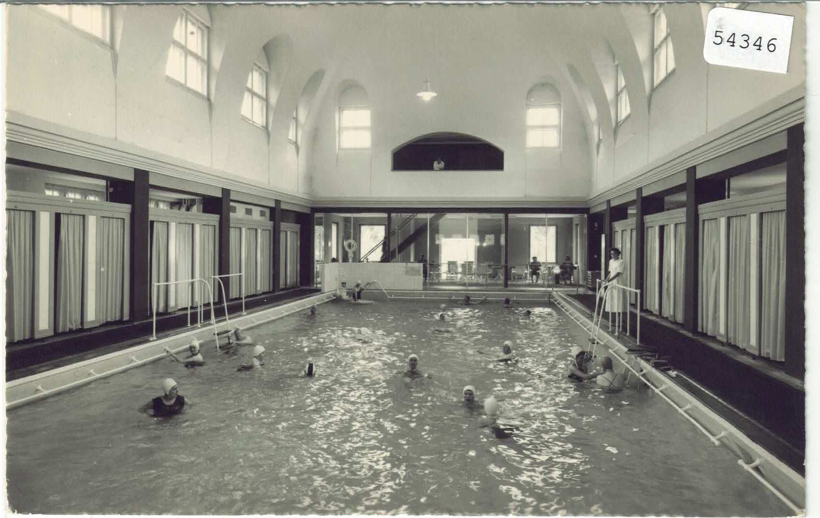 Cartoline postali: Thermalschwimmbad Bad Ragaz – Usato da Ettingen venduto da Kartenplanet