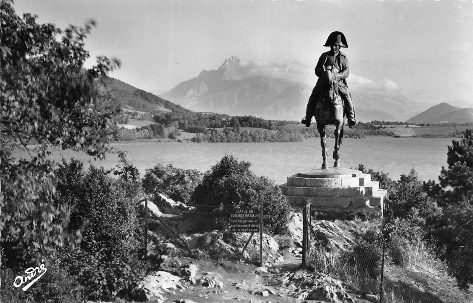 Cartoline postali: 2x Laffrey, Napoleon – Usato da Ottikon b.Kemptth. venduto da Neptun1974