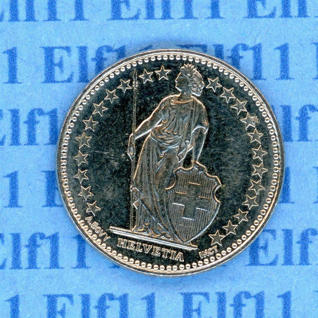 Alle Münzen: CHF___0.50 2015 vz 50 Rappen – Gebraucht aus Widnau von Elf11 1