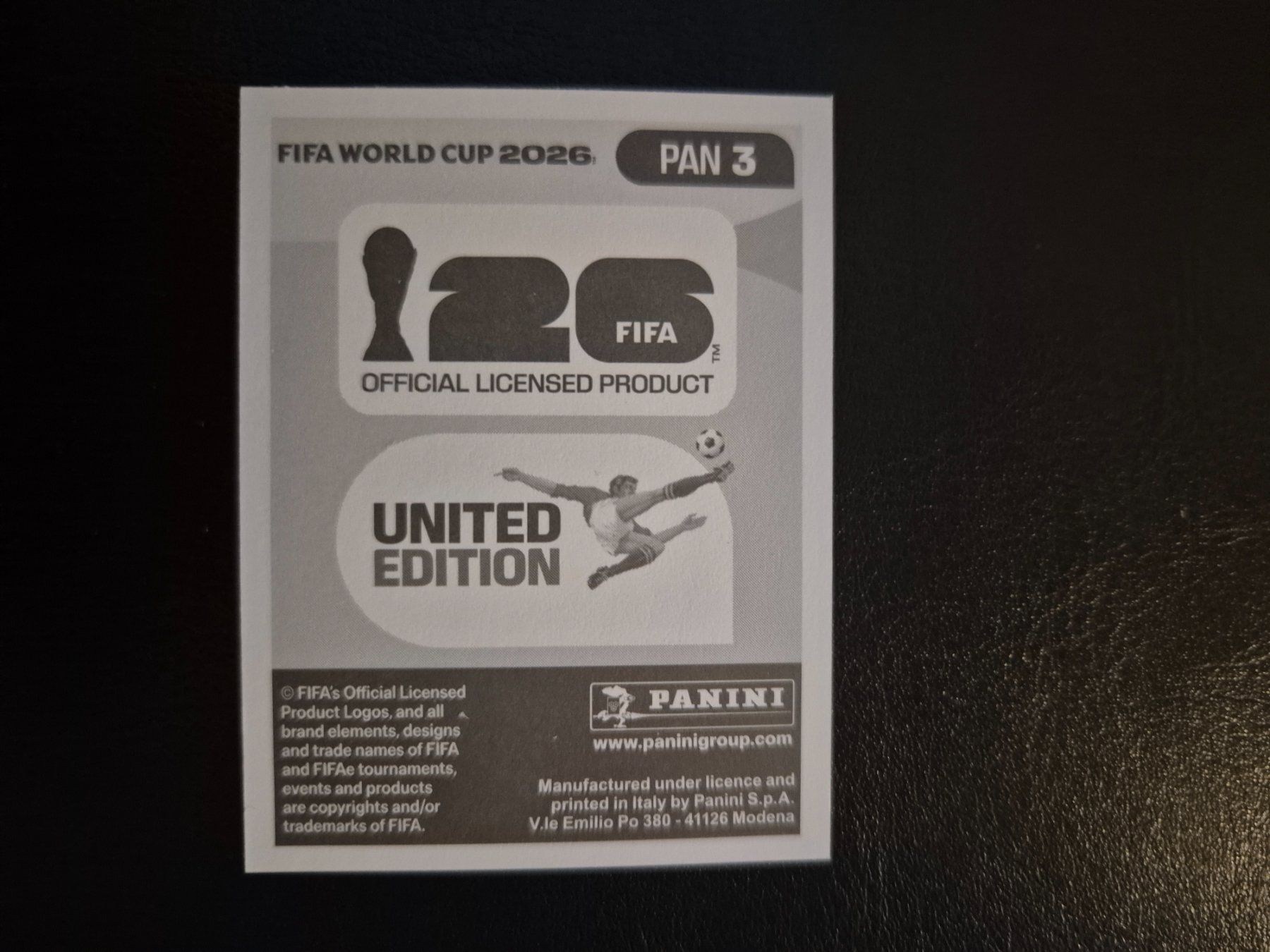 Panini Carte collezionabili: Panini WM 26 PAN 3 – Nuovo (secondo la descrizione) da Rorschacherberg venduto da AJ3108 1