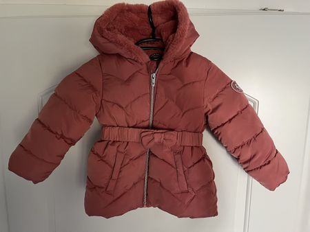 NEU warme Jacke Steppjacke lachs C&A Gr. 92