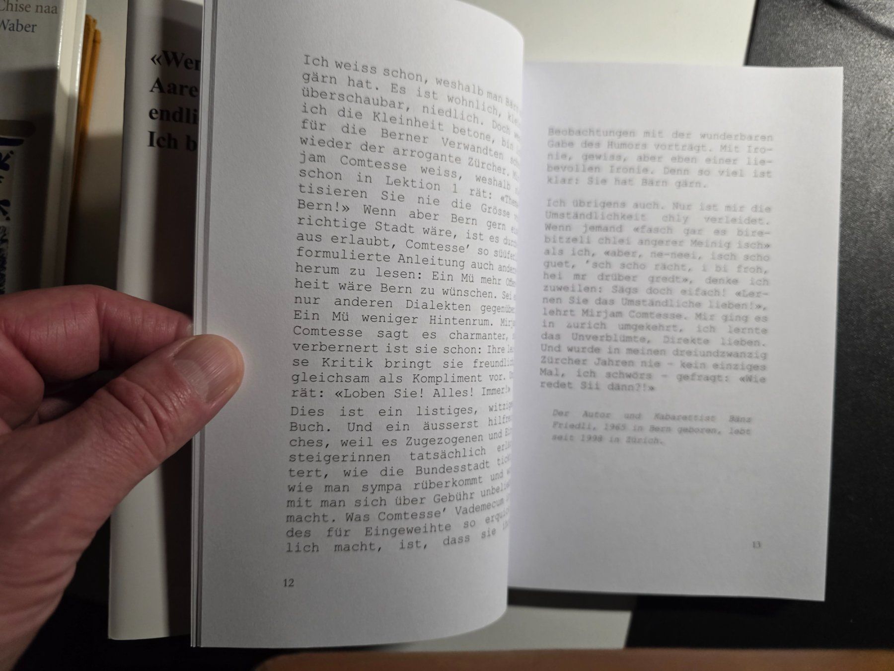 Libri: So tickt Bern - Ostschweizerin Mirjam Comtesse - 2021 – Usato da Walterswil BE venduto da Lonitti 9