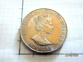 1 Dollar Münze, Island,