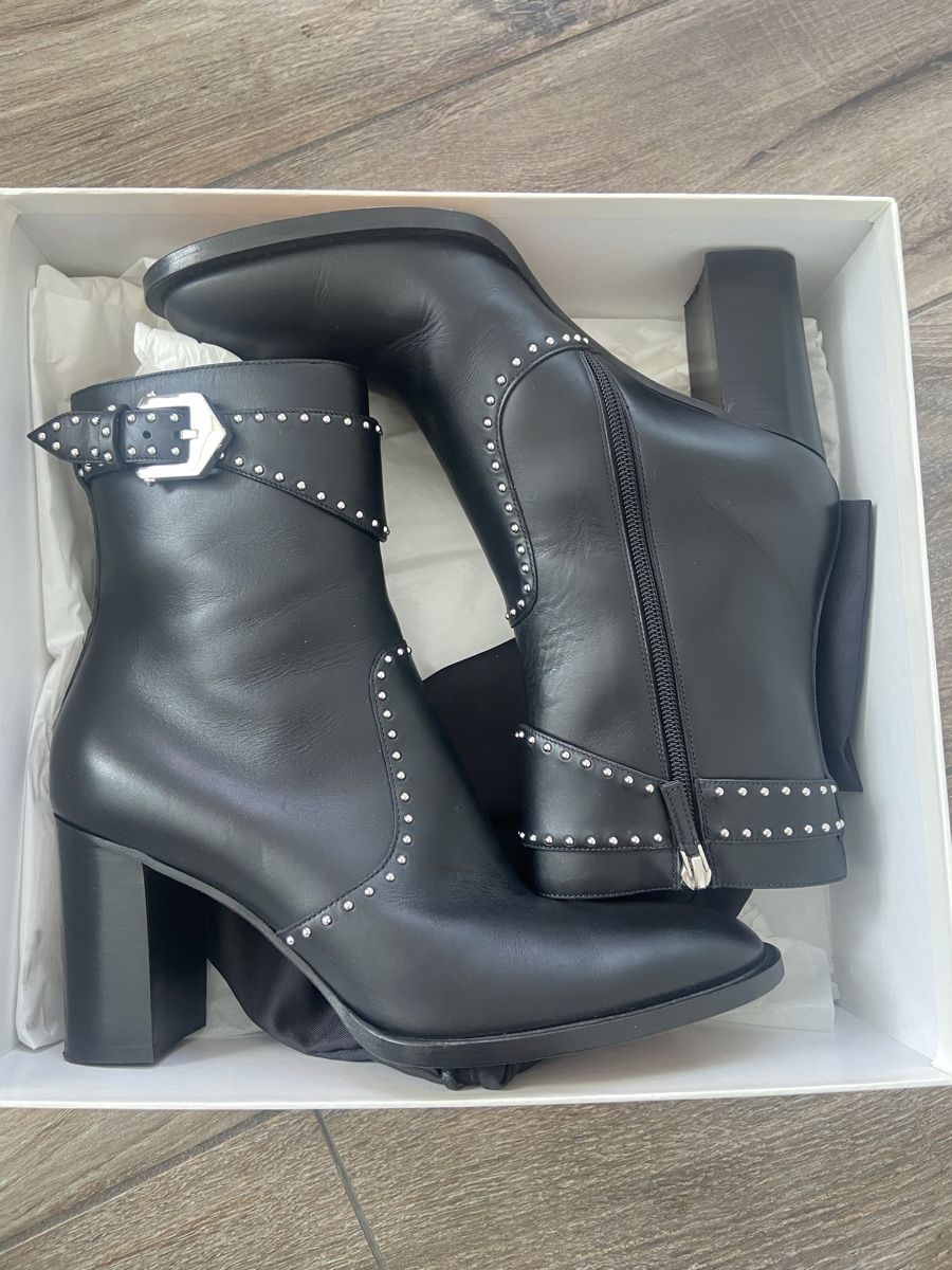 Scarpe da donna: GIVENCHY "Elegant Ankle Boot" Leder-Stiefeletten Gr. 41 – Nuovo (secondo la descrizione) da Männedorf venduto da Pauc02