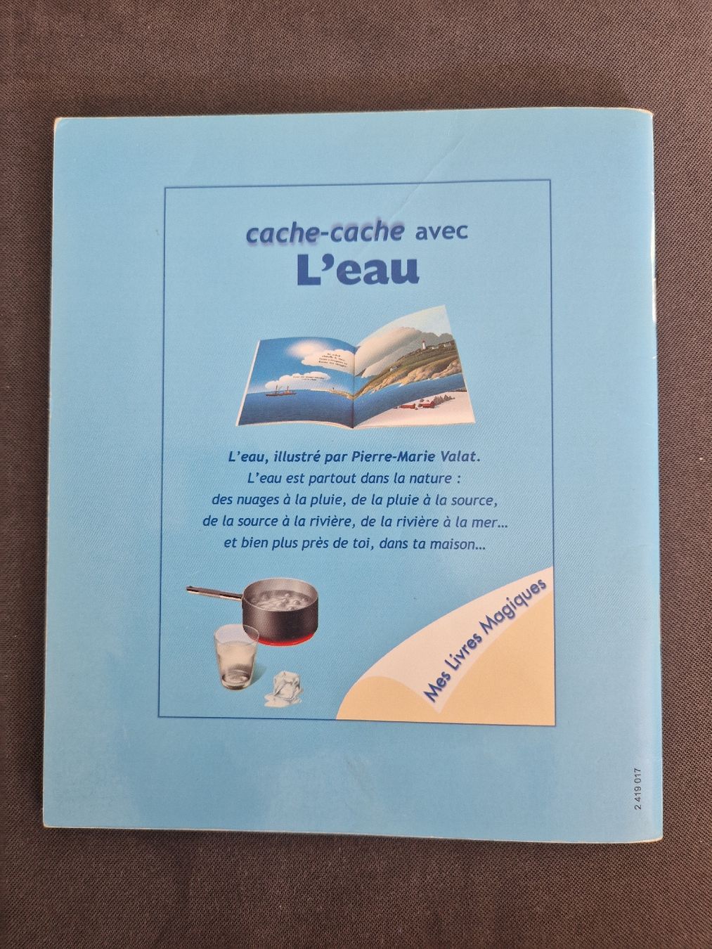 Libri: Cache-cache avec L'eau – Nuovo (secondo la descrizione) da Villars-sur-Glâne venduto da Agnie80 1