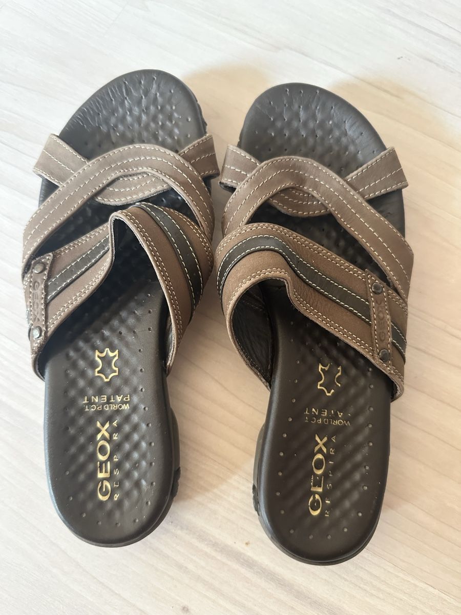 Geox Damenschuhe: Sandale GEOX Leder braun Grösse 39 – Gebraucht aus Steckborn von smilla70 1