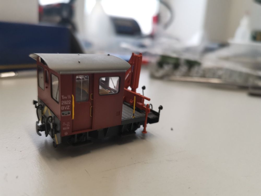 Bemo Modelleisenbahnen: Bemo 1278 592 - BVZ Tm 2/2 2922 – Neu und originalverpackt aus St. Margrethen SG von tribeli98 2