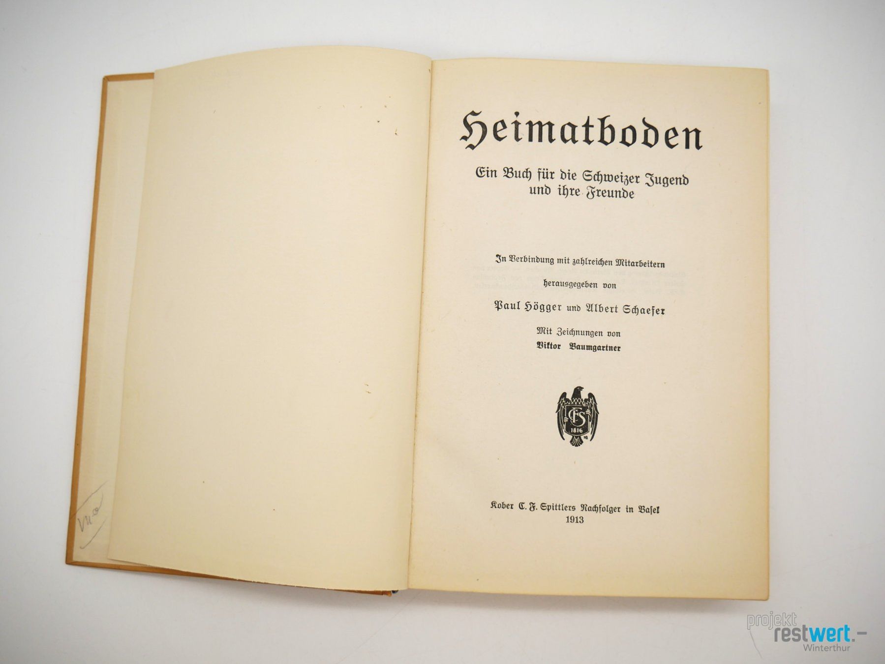 Libri: PAUL HÖGGER - Heimatboden – Usato da Winterthur venduto da Restwert_Winterthur 3