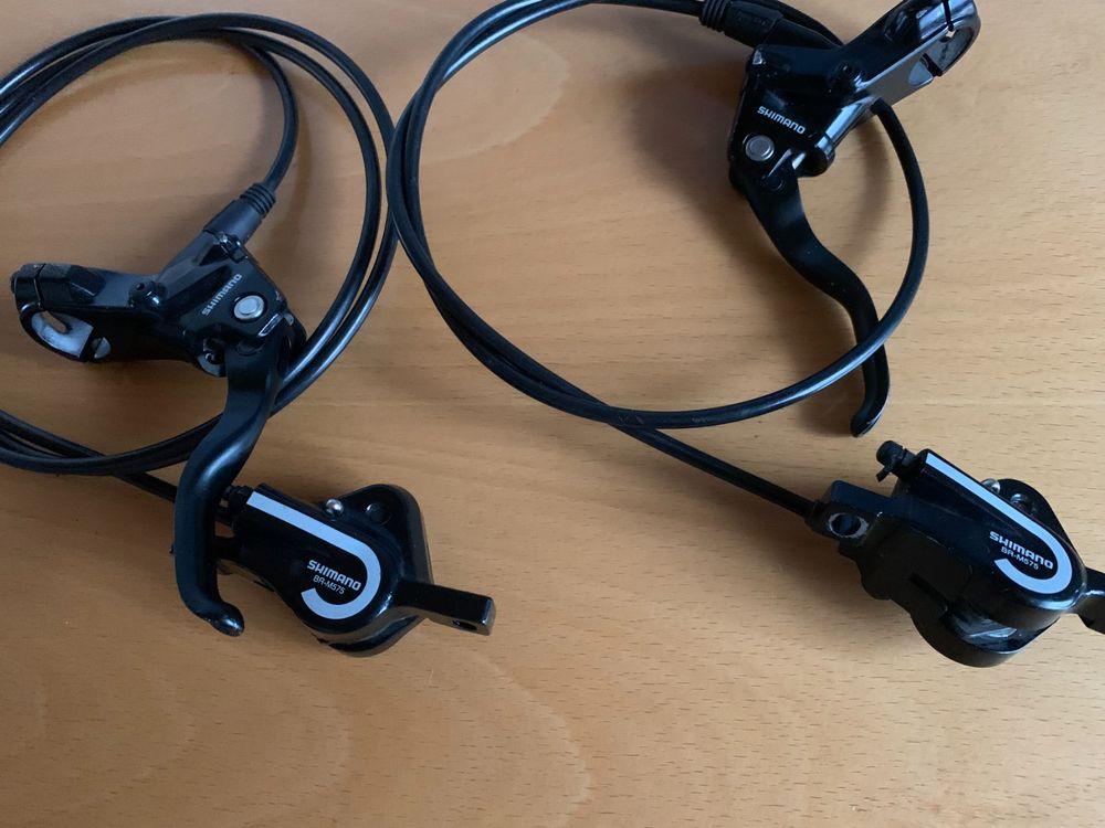 AASh Komplettes Bremskabel-Set Für Fahrrad – Vorne & Hinten, Mit Zylinderkappen (Pink)
