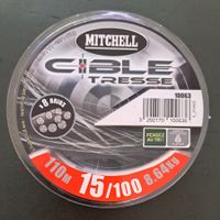 Tresse Mitchell Cible 0,15 mm geflochnete Schnur