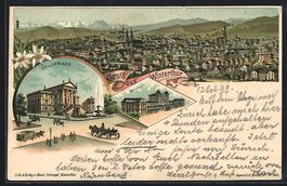Litho Winterthur, Teilansicht, Stadthaus