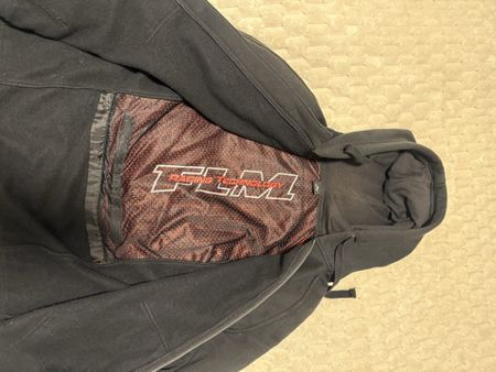 FLM Motorrad Hoodie Zipper size M