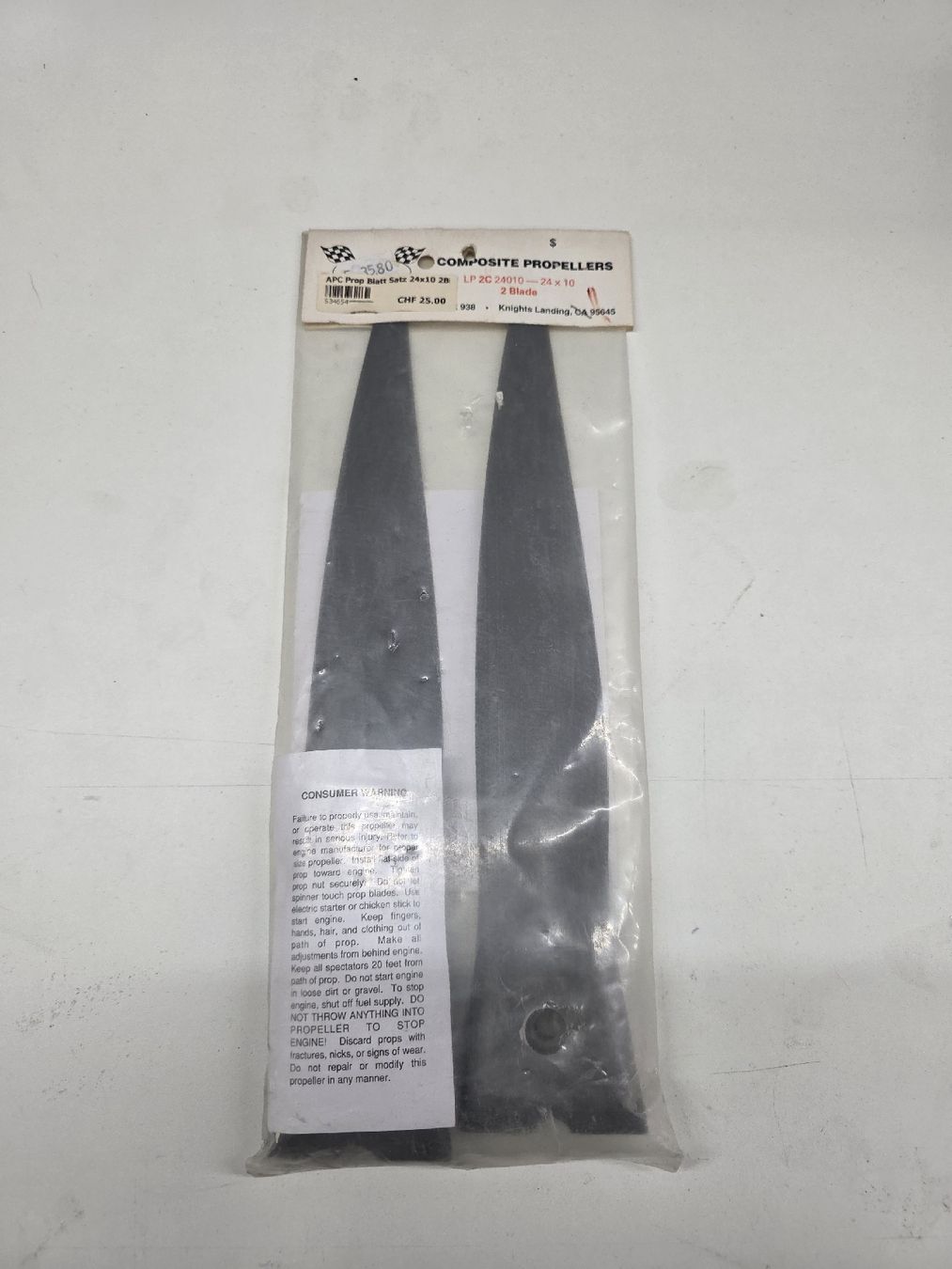 RC Modellbau: APC 2Blatt 24x10 – Neu und originalverpackt aus Rüti ZH von Madeira14