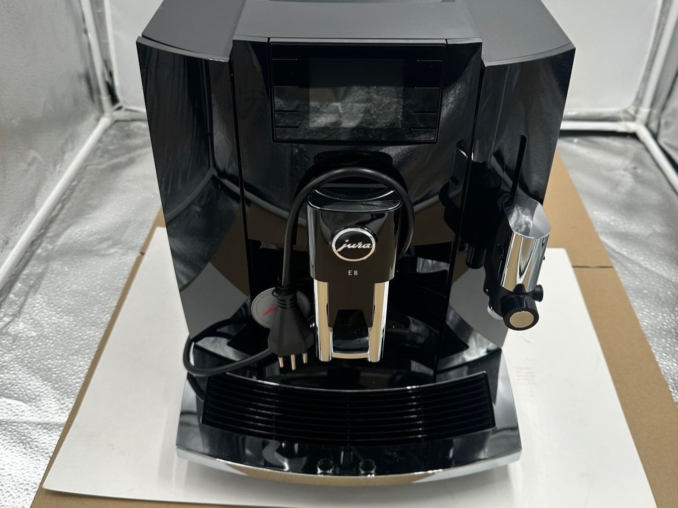 Jura Kaffeemaschinen & Espressomaschinen: JURA  E6, Platin SC – Gebraucht aus Birmenstorf AG von Distronics_SchweizAG 3
