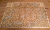 Antike Landkarte der Schweiz / Suisse 1:400'000 (1900)