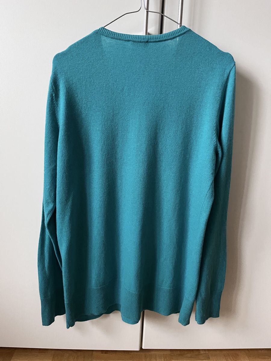 Gerry Weber Pullover & Sweatshirts: Gerry Weber Pullover, V-Ausschnitt, türkis, Grösse M – Gebraucht aus Zürich von Kleanthy 1