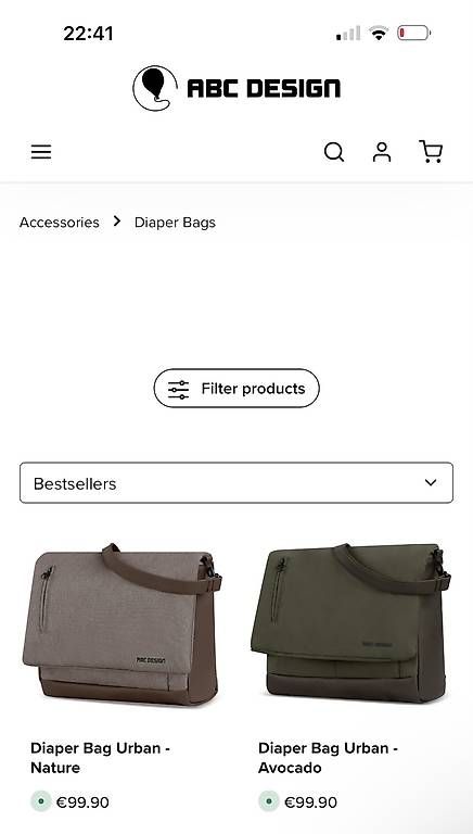 Sacs & sacs à dos: abc Design Wickeltasche – Neuf avec emballage d'origine à Egg b. Zürich par cm08sell 1