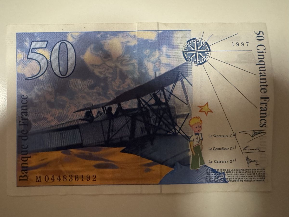Banknoten: 50 Francs 1997 – Gebraucht aus Massagno von ilm_vd96 1
