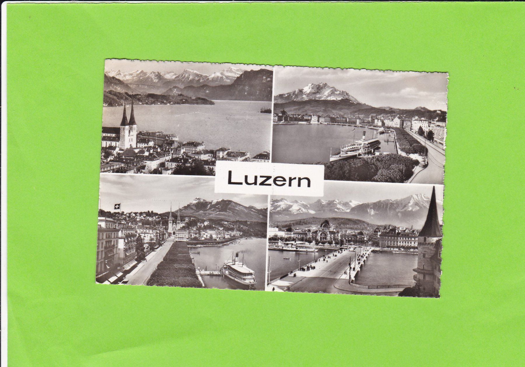 Cartoline postali: Luzern – Usato da St. Peterzell venduto da neckertal