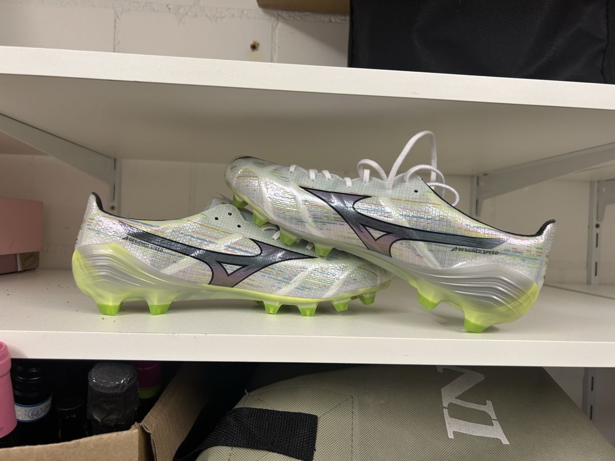 Mizuno Scarpe da uomo: MIZUNO A II JAPAN FG WHITE – Nuovo (secondo la descrizione) da Kerzers venduto da axwell88