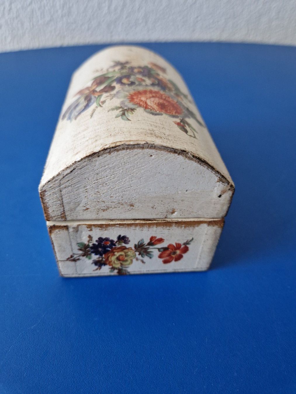 Casse di trasporto: kleine Holzschatulle mit Blumenmuster – Usato da Münchenbuchsee venduto da Aare22 3