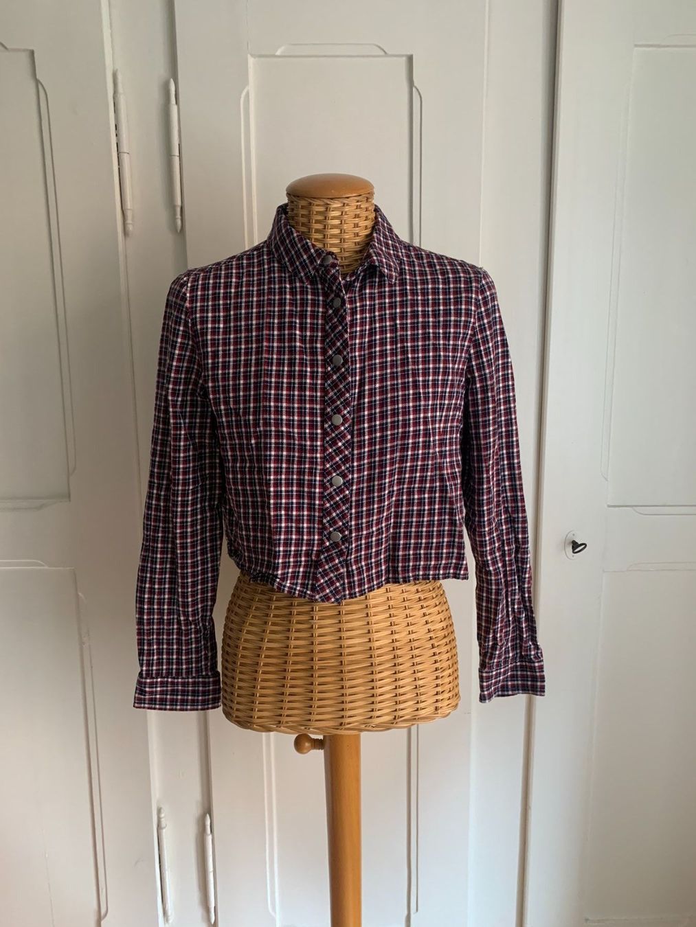 C&A Blusen: Cropped Bluse kariert - 36 – Gebraucht aus Zürich von Diazaio