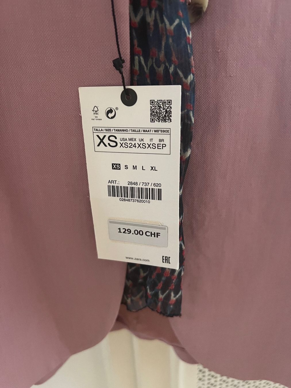 Zara Anzüge & Kostüme: Neu ZARA WOMAN Blazer Jacket Jacket Gr XS – Neu und originalverpackt aus Ebmatingen von dartim 1
