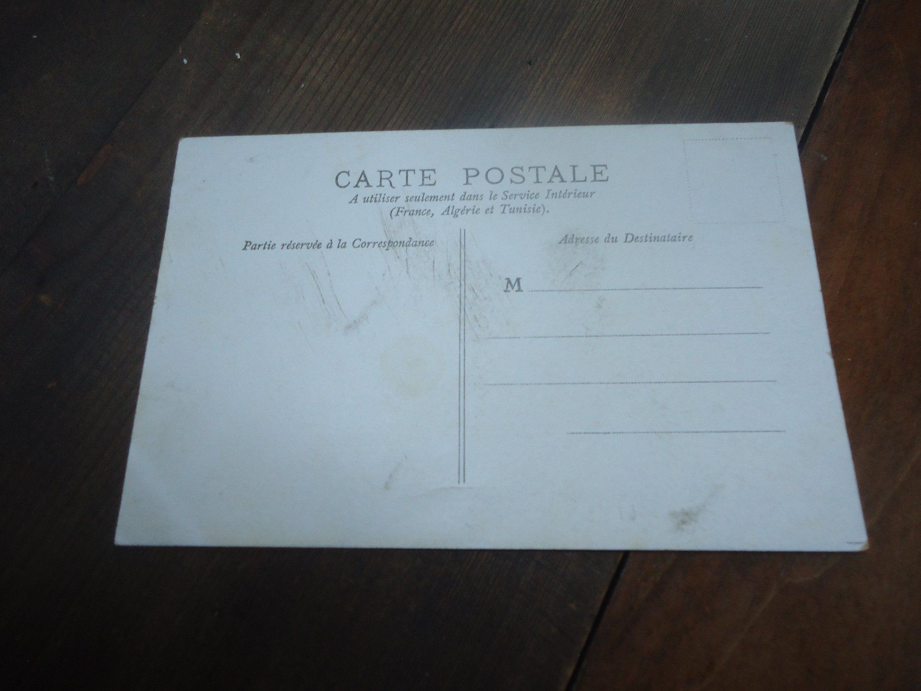 Cartoline postali: Carte postale ancienne "Calendrier du réserviste" – Usato da Vessy venduto da mafabe 2
