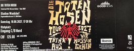 Die Toten Hosen, Bern Wankdorf, 19.6.27 | Stehplatz