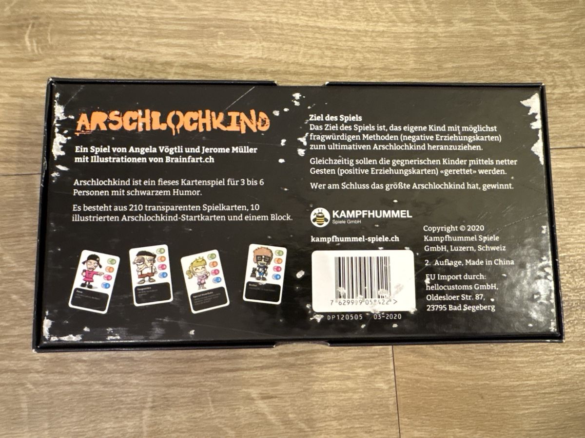 Giochi: Arschlochkind Kartenspiel – Usato da Wil SG venduto da Deborah1997 1