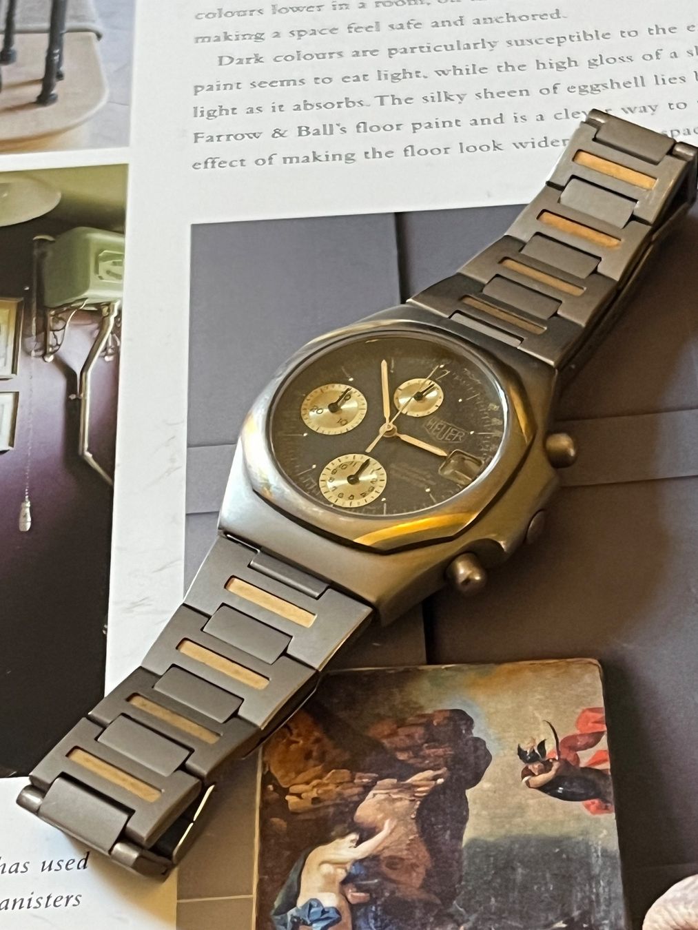 Tag Heuer Orologi: Heuer Or/titanium rare Yacht Timer Chronographe – Usato da GENEVE venduto da hehakasapa 6