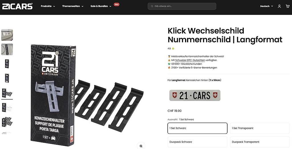 Supporti a parete: Support de plaque voiture neufs – Usato da Bournens venduto da Ph0en1x