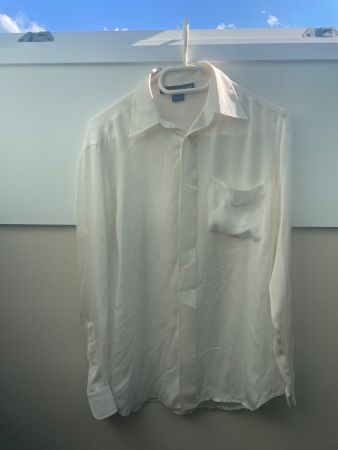 Ralph Lauren Camicia  100% Seide Seta Soie